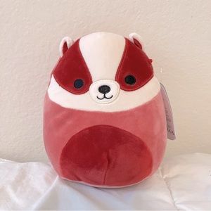 Squishmallows Matias the Badger 7.5” NWT